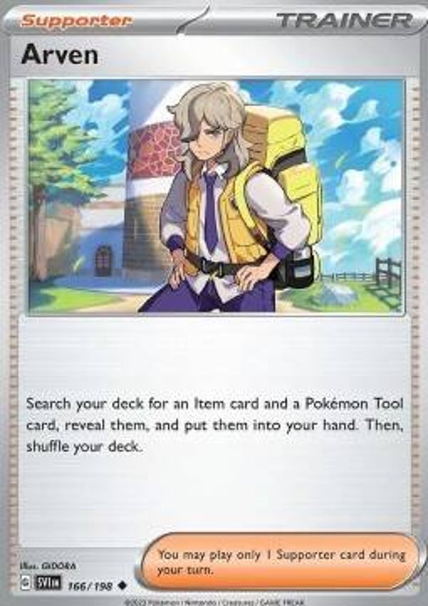 Scarlet & Violet - #166 - Arven