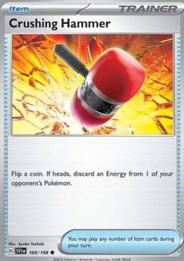 Scarlet & Violet - #168 - Crushing Hammer