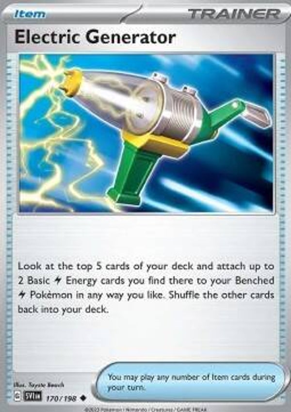 Scarlet & Violet - #170 - Electric Generator