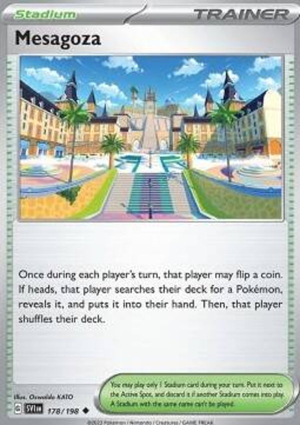 Scarlet & Violet - #178 - Mesagoza