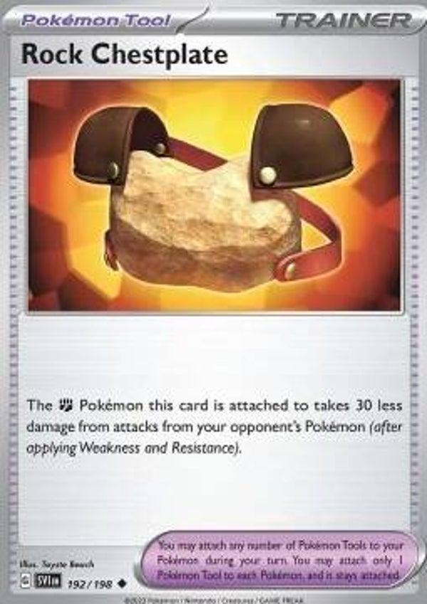 Scarlet & Violet - #192 - Rock Chestplate