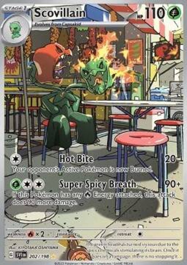 Scarlet & Violet - #202 - Scovillain