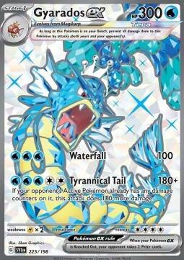 Scarlet & Violet - #225 - Gyarados EX