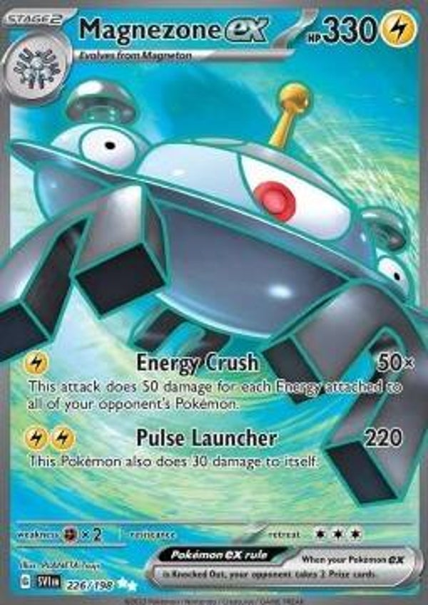 Scarlet & Violet - #226 - Magnezone EX