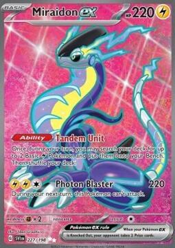 Scarlet & Violet - #227 - Miraidon EX