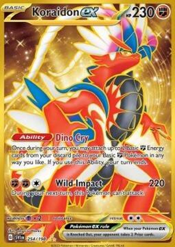 Scarlet & Violet - #254 - Koraidon EX