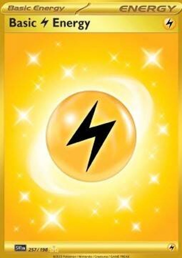 Scarlet & Violet - #257 - Lightning Energy