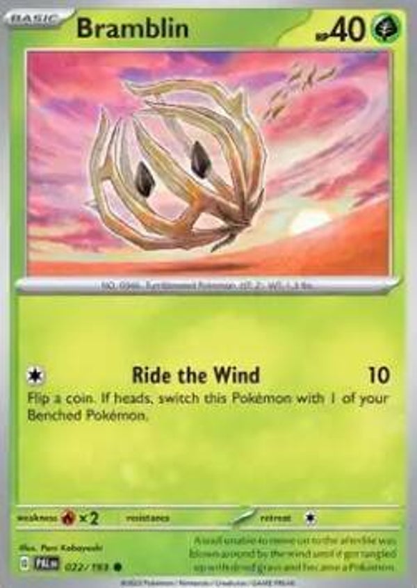 Paldea Evolved - #022 - Bramblin