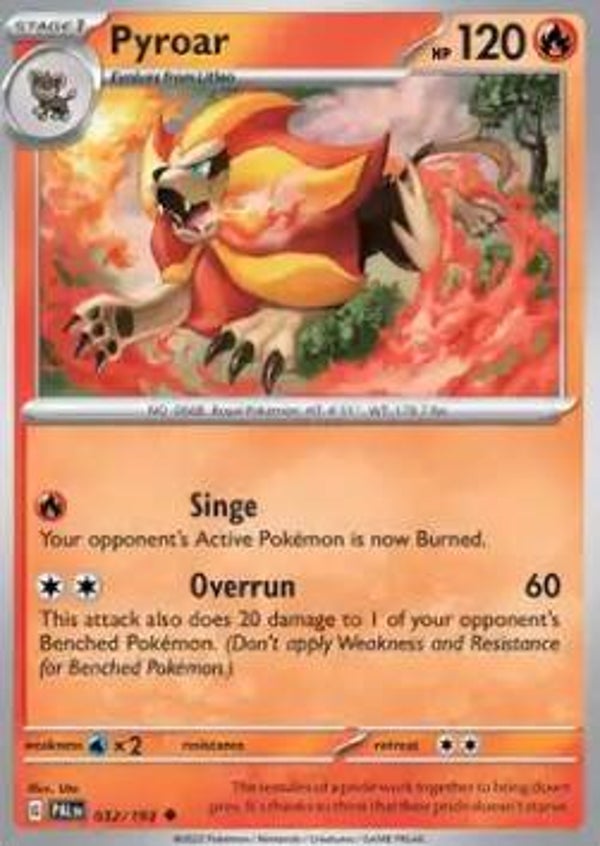 Paldea Evolved - #032 - Pyroar