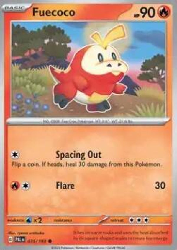 Paldea Evolved - #035 - Fuecoco