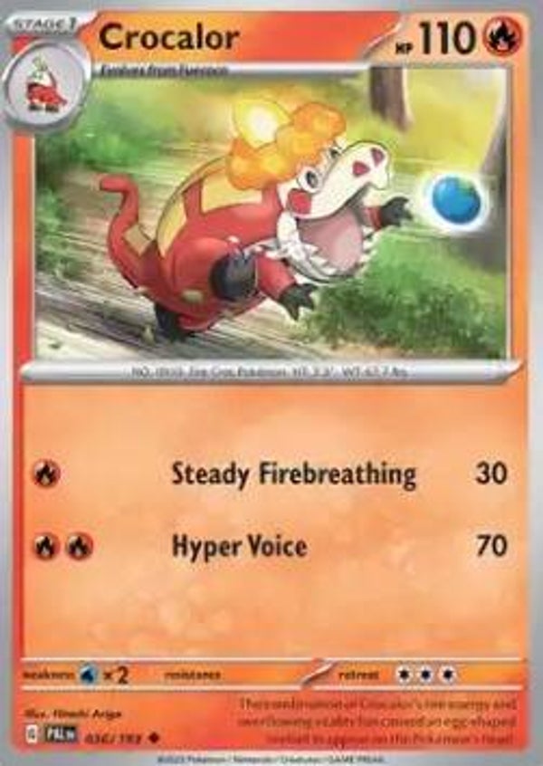 Paldea Evolved - #036 - Crocalor