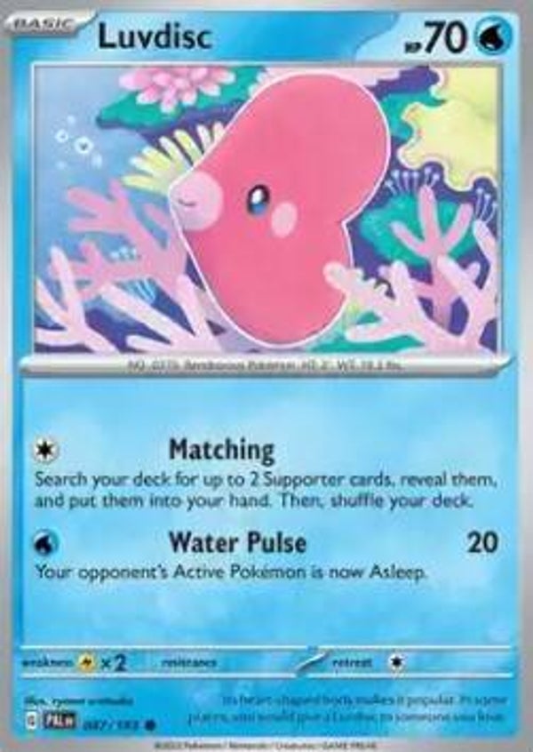 Paldea Evolved - #047 - Luvdisc