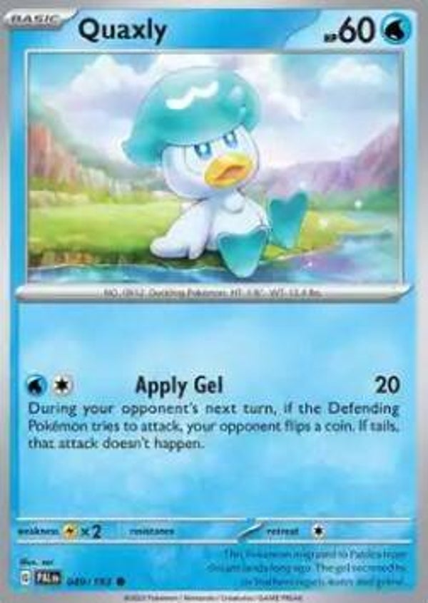 Paldea Evolved - #049 - Quaxly