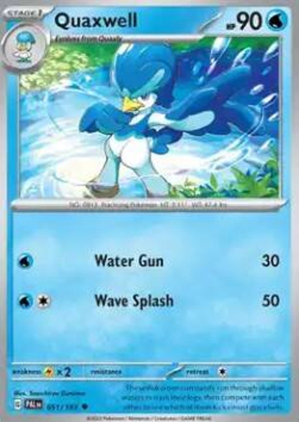 Paldea Evolved - #051 - Quaxwell