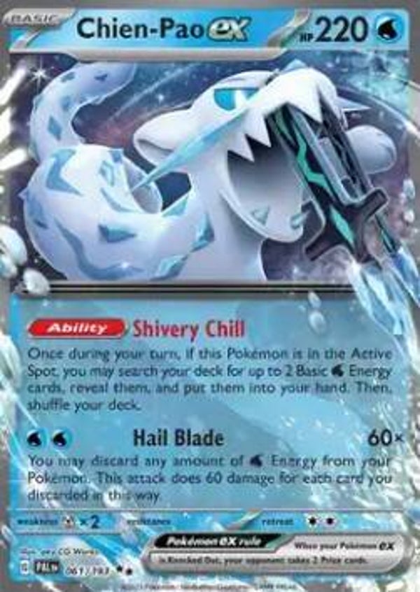 Paldea Evolved - #061 - Chien-Pao EX