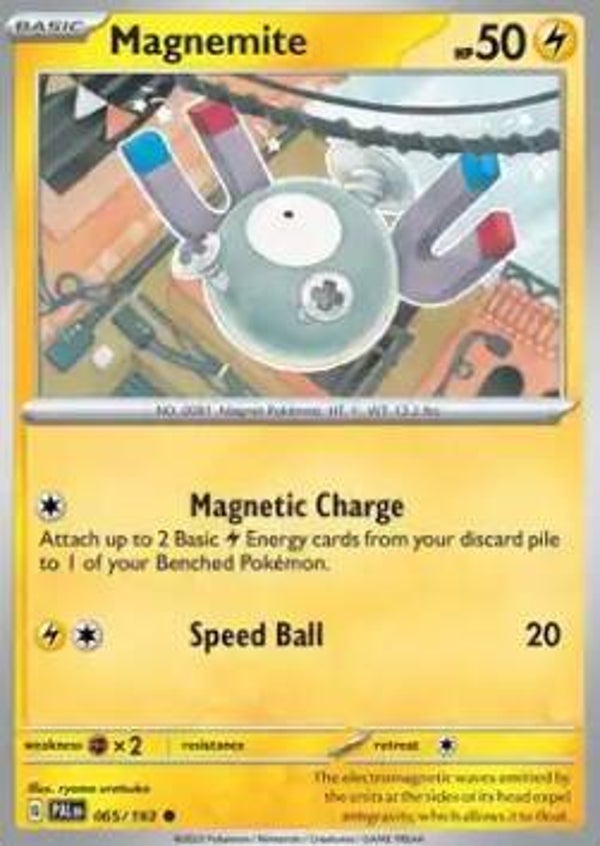 Paldea Evolved - #065 - Magnemite