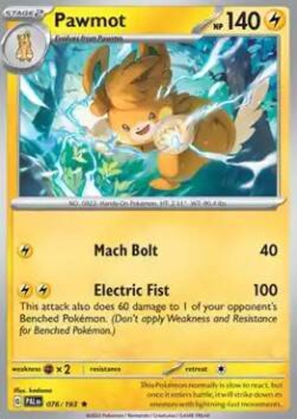 Paldea Evolved - #076 - Pawmot