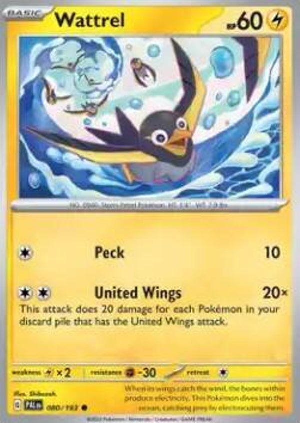 Paldea Evolved - #080 - Wattrel