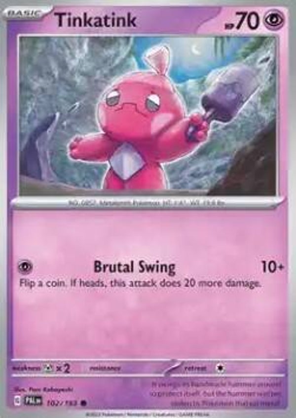 Paldea Evolved - #102 - Tinkatink