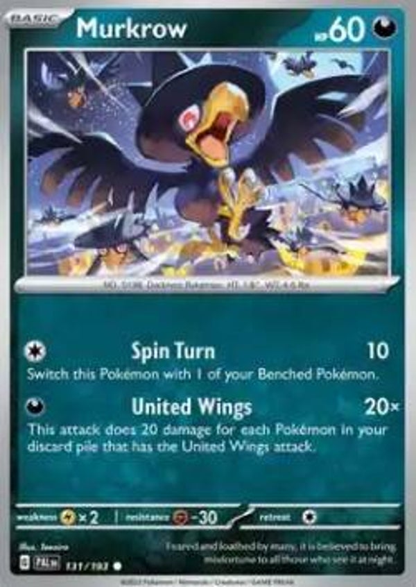 Paldea Evolved - #131 - Murkrow