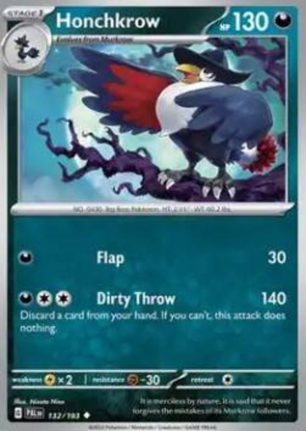 Paldea Evolved - #132 - Honchkrow