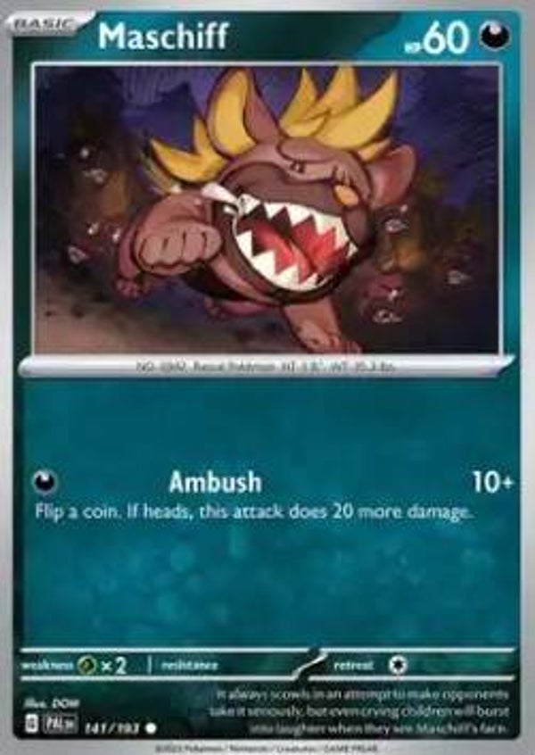 Paldea Evolved - #141 - Maschiff