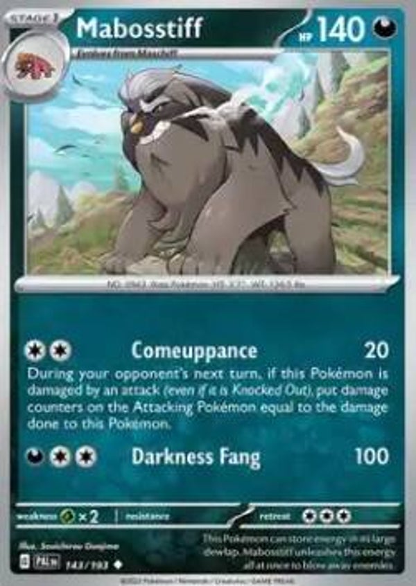 Paldea Evolved - #143 - Mabosstiff