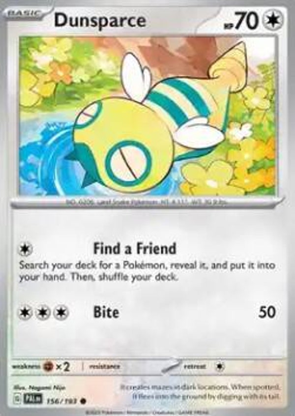 Paldea Evolved - #156 - Dunsparce