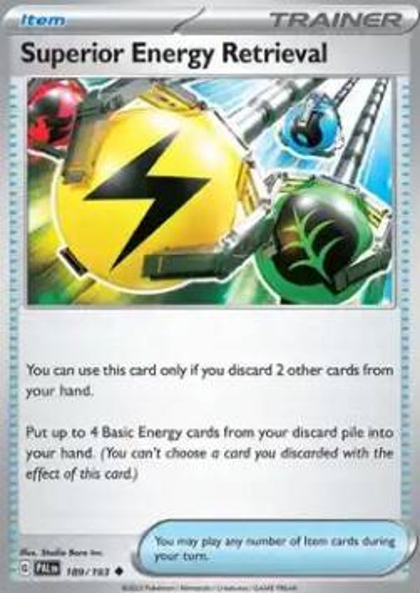 Paldea Evolved - #189 - Superior Energy Retrieval