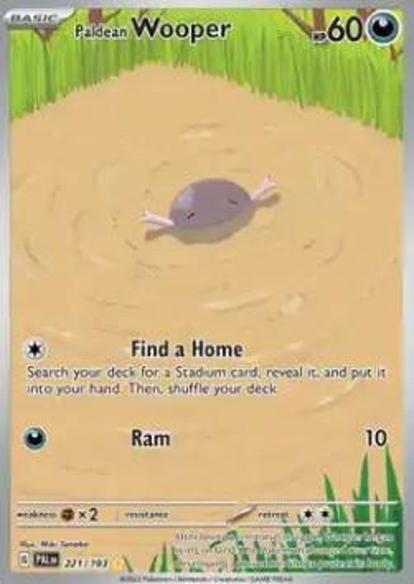 Paldea Evolved - #221 - Paldean Wooper