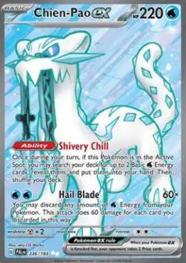 Paldea Evolved - #236 - Chien-Pao EX