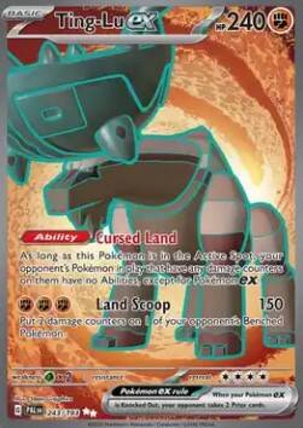 Paldea Evolved - #243 - Ting-Lu EX