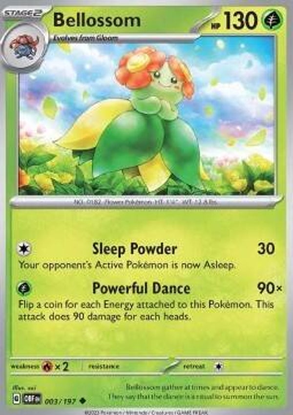 Obsidian Flames - #003 - Bellossom