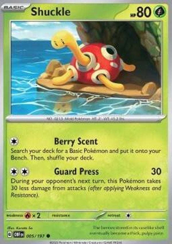 Obsidian Flames - #005 - Shuckle