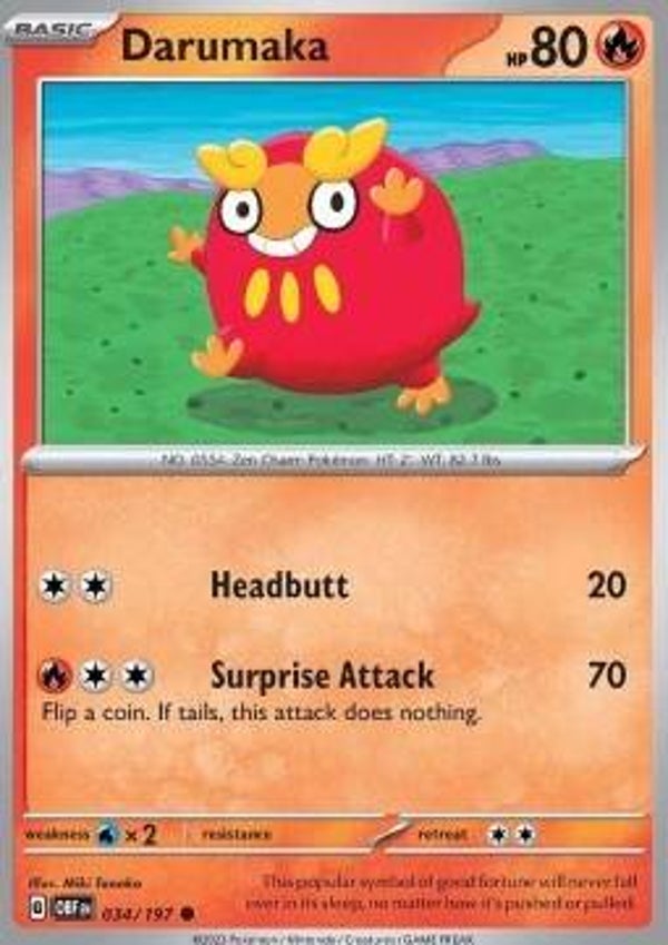 Obsidian Flames - #034 - Darumaka