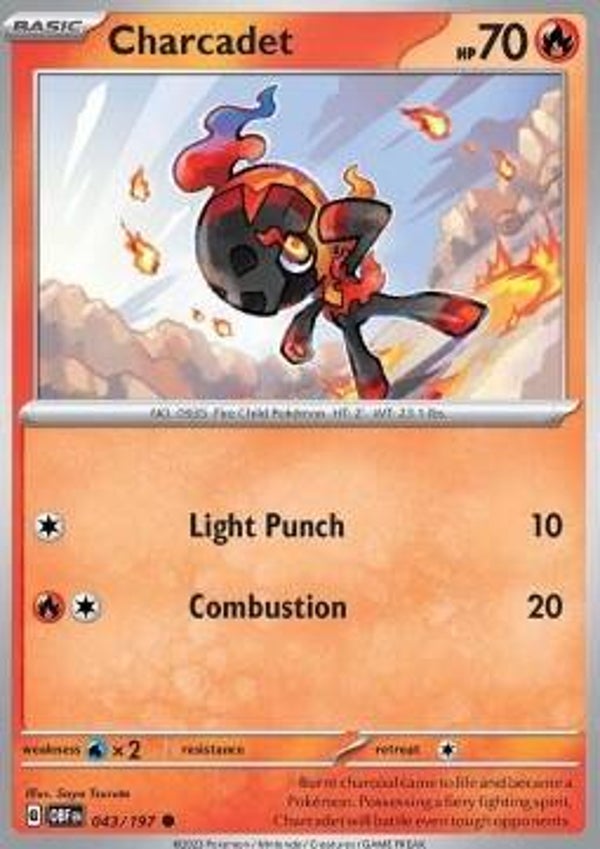 Obsidian Flames - #043 - Charcadet