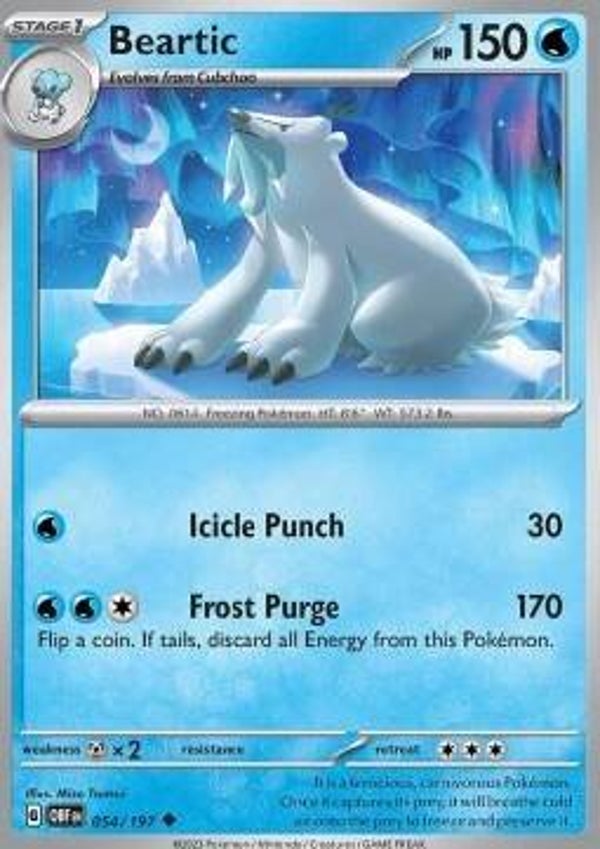 Obsidian Flames - #054 - Beartic