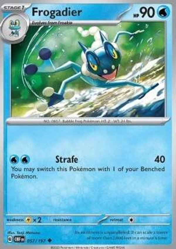 Obsidian Flames - #057 - Frogadier