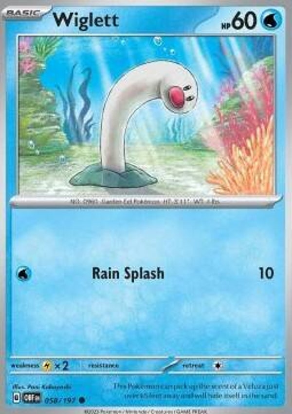 Obsidian Flames - #058 - Wiglett