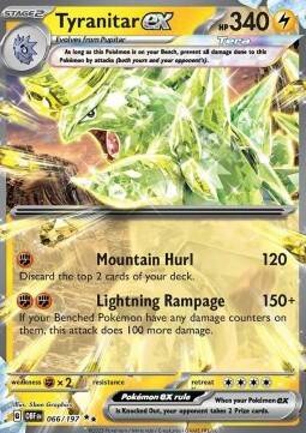 Obsidian Flames - #066 - Tyranitar EX