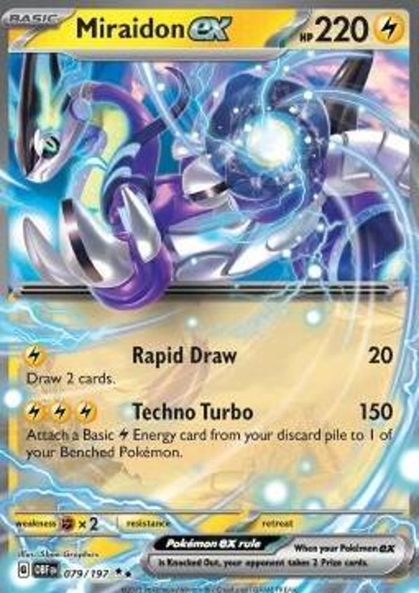 Obsidian Flames - #079 - Miraidon EX