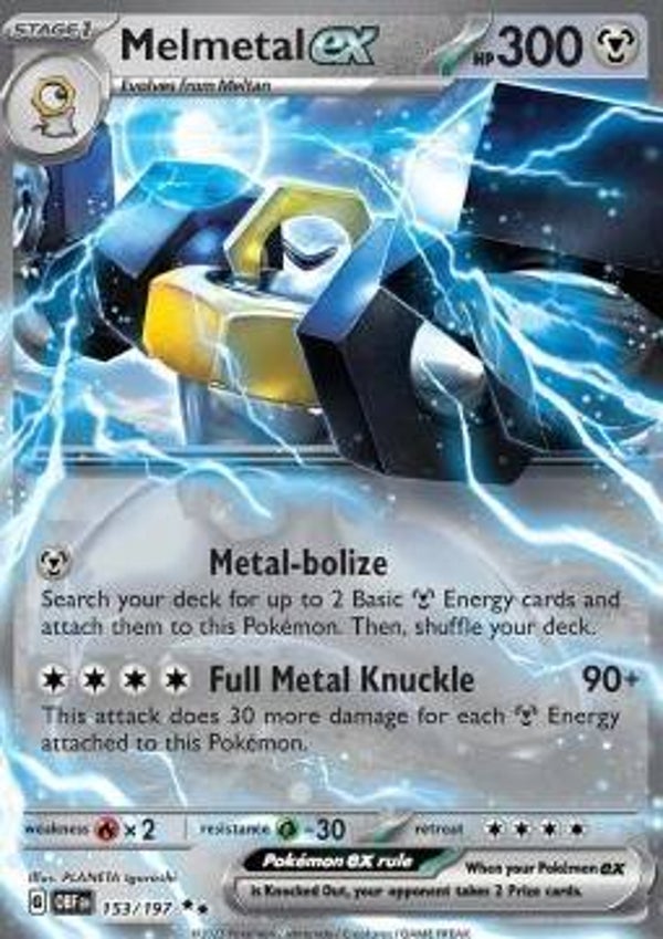 Obsidian Flames - #153 - Melmetal EX