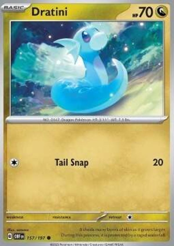 Obsidian Flames - #157 - Dratini