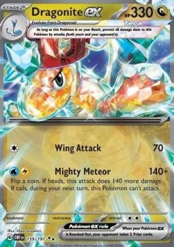 Obsidian Flames - #159 - Dragonite EX