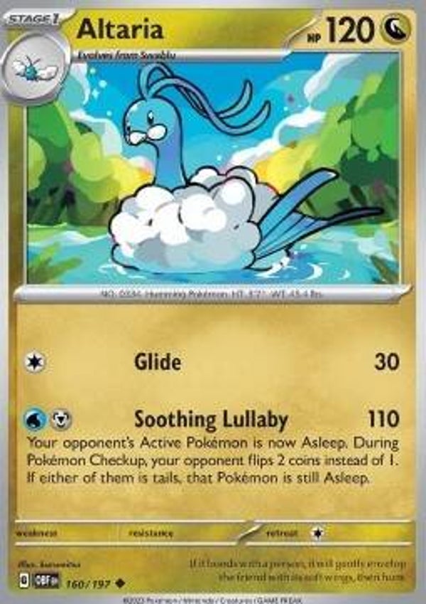 Obsidian Flames - #160 - Altaria