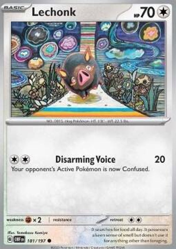 Obsidian Flames - #181 - Lechonk