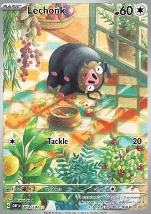 Obsidian Flames - #209 - Lechonk