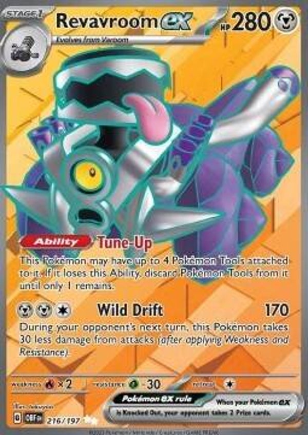 Obsidian Flames - #216 - Revavroom EX