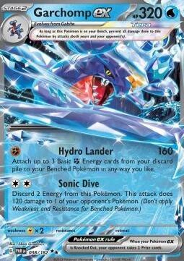 Paradox Rift - #038 - Garchomp EX
