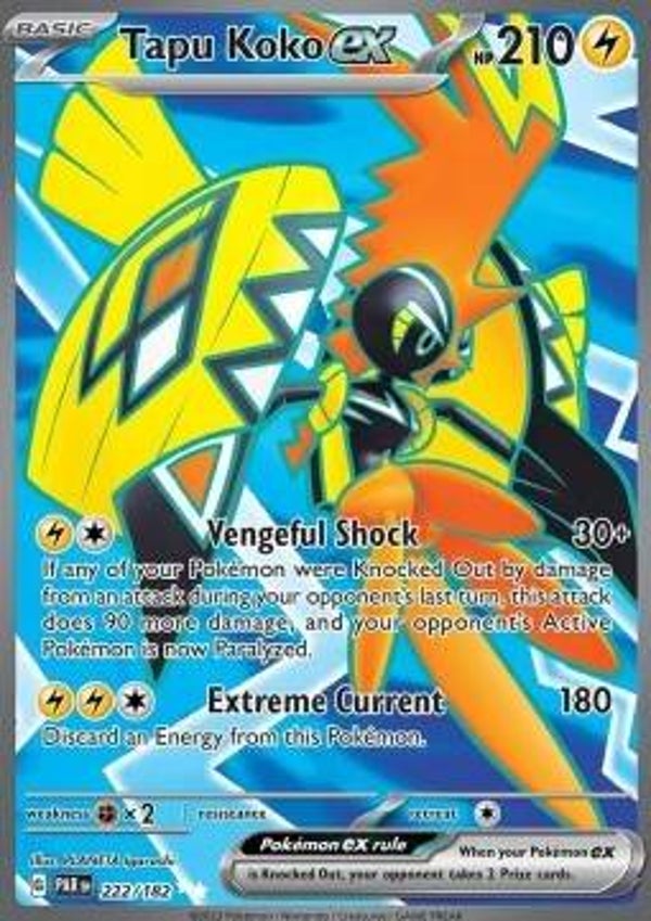 Paradox Rift - #222 - Tapu Koko EX